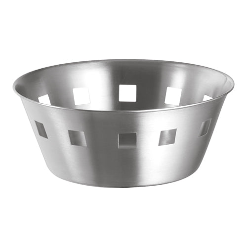 Stainless Steel Bread Basket | EMGA | Dishwasher Safe | Ø20 x H9 cm 1