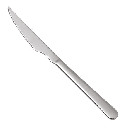Steak Knife | EMGA | Stainless Steel One-Piece Design | Micro-Serrated Blade | 23 cm 1
