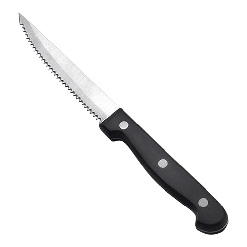 Steak Knife with POM Handle | EMGA | Stainless Steel Serrated Blade | 22 cm 1