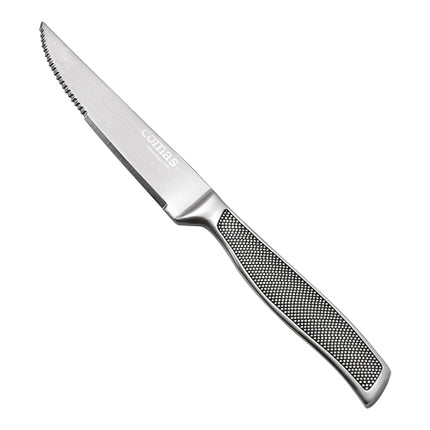 Stainless Steel Steak Knife | EMGA | Serrated Blade | One-Piece Handle | 23 cm 1