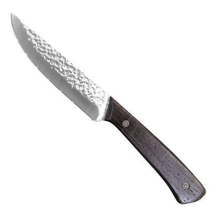 Comas HQ Stainless Steel Steak Knife with Wenge Wood Handle | Micro-Serrated Blade | 23.5 cm 1