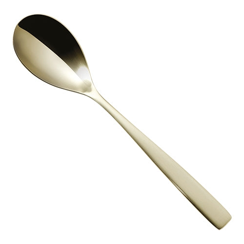 Table Spoon, Stainless Steel 18/0 Champagne | Comas Bcn Satin | 20 cm 1