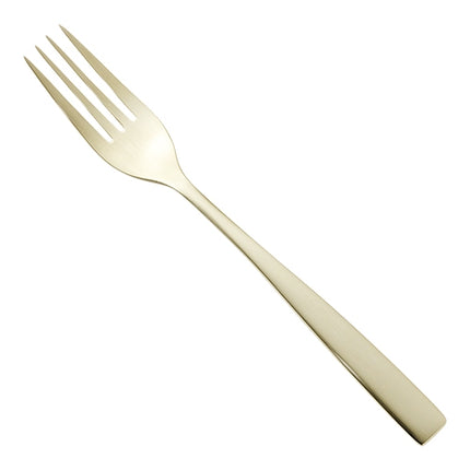 Dessert Fork, Stainless Steel 18/0 Champagne | Comas Bcn Satin | 18.5 cm 1