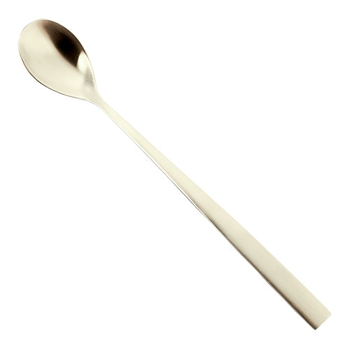 Sorbet Spoon Champagne Satin Finish | Comas Bcn Satin | Stainless Steel 18/0 | 20.2 cm 1