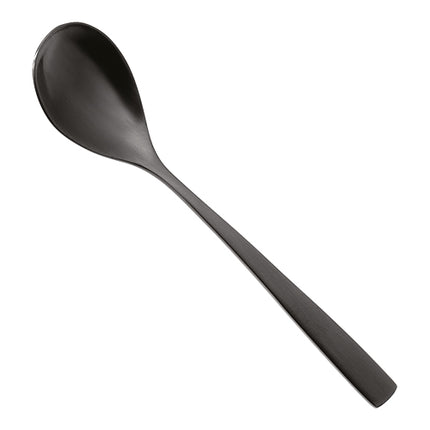 Black Satin Coffee Spoon | Comas Bcn Satin | 18/0 Stainless Steel | 14 cm 1