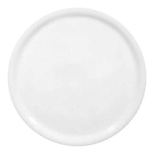 Round White Porcelain Plate | Saturnia Napoli | Ø28 cm 1