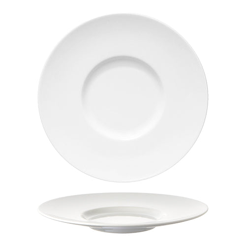 White Porcelain Round Plate | Saturnia Napoli | Ø31 cm 1
