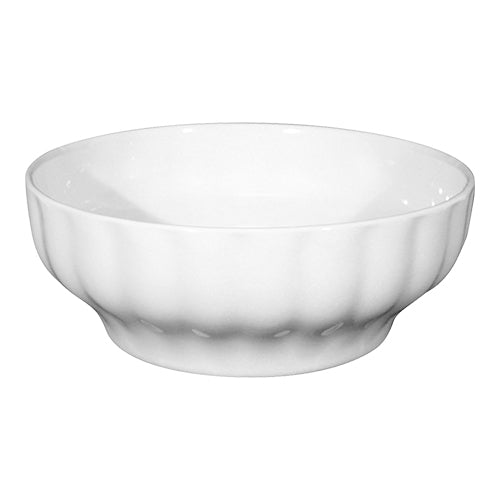 White Porcelain Serving Dish | Saturnia Napoli | Round | Ø17 x H6 cm 1