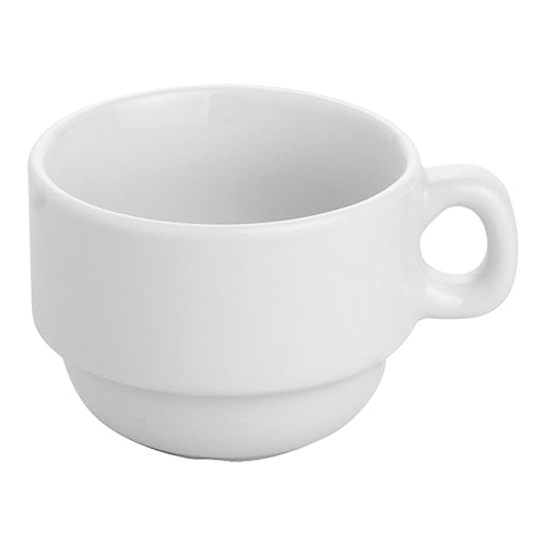 White Porcelain Cup | Saturnia Roma | 8 cl | Ø7 cm 1