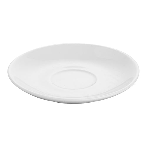 White Porcelain Round Saucer | Saturnia Roma | Ø12 cm 1