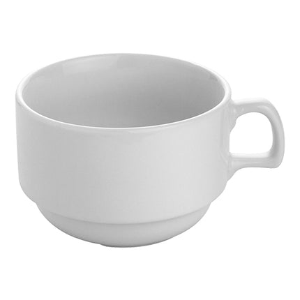 White Porcelain Cup | Saturnia Roma | 25 cl | Ø9 cm 1