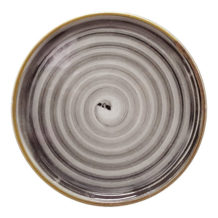 Porcelain Pizza Plate Ø31 x H1.7 cm | Saturnia Napoli Pizza Circus Black | Round Decor Plate 1