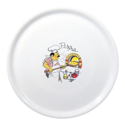 Round Porcelain Plate | Saturnia Napoli | Decor | Ø33 cm 1