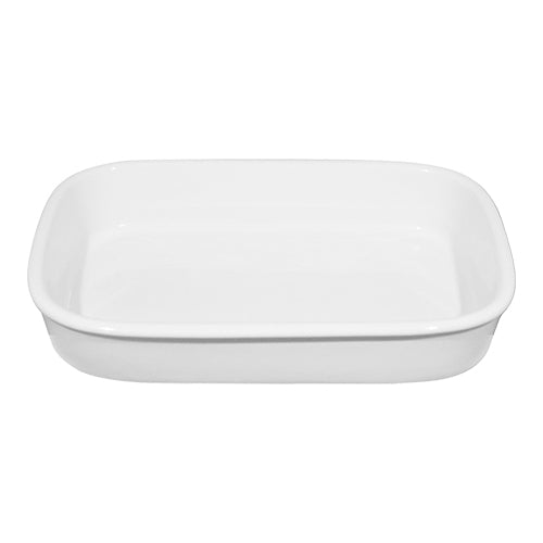 Rectangular Porcelain Gratin Dish | Saturnia Forno | 28 x 19.5 x H5 cm 1