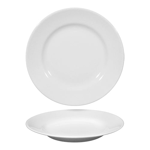 Round Porcelain Plate | Saturnia Tivoli | White | Ø26 x H3 cm 1