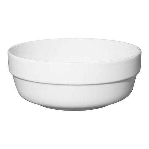 Round Porcelain Serving Dish | Saturnia Roma | White | Ø18 x H7 cm 1