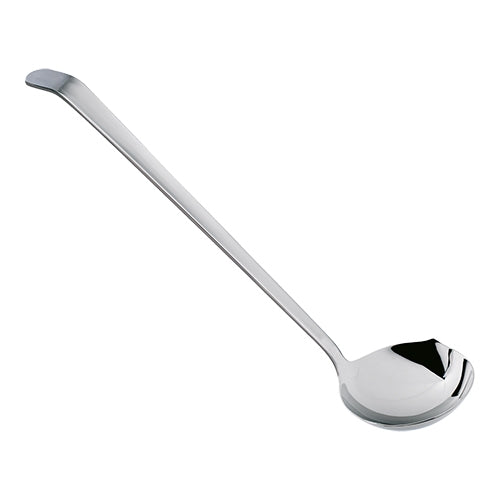Oval Stainless Steel Sauce Spoon | Briefanker | Ø7 x L26.5 cm 1