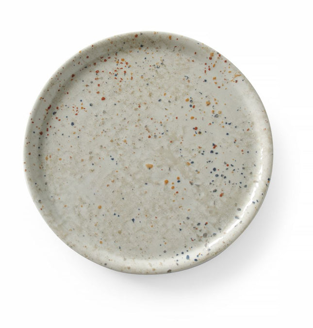 Pizza Plate Drops Collection Light Grey | HENDI | Ø310mm