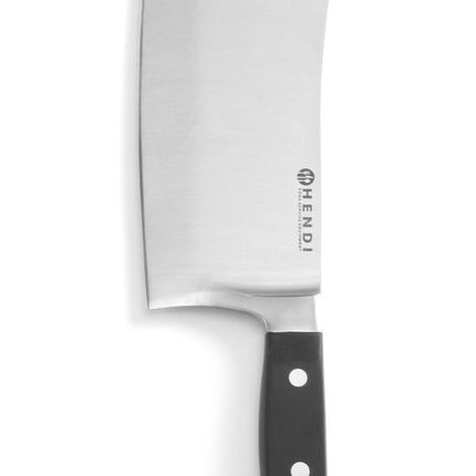 300mm Cleaver with Ergonomic Black Handle | HENDI Kitchen Line