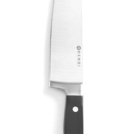 Chef's Knife Black Handle | HENDI Kitchen Line | 340mm Blade Length