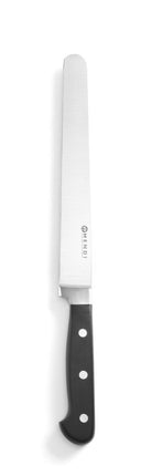 350mm Ham and Salmon Knife with Ergonomic Black Handle | HENDI Kitchen Line