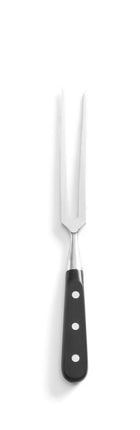 290mm Carving Fork with Square Prongs | HENDI Kitchen Line | Black