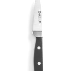 Paring Knife, Kitchen Line, Black Handle | HENDI | 200mm Blade