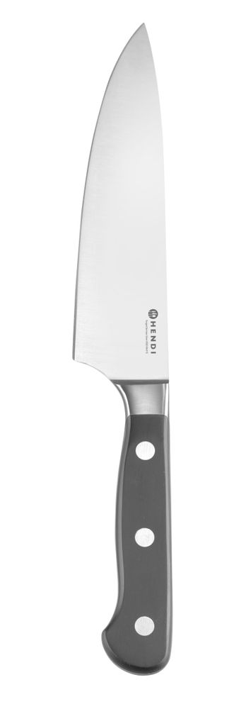 Chef's knife 150 mm, forged, HENDI, Profi Line PLUS, Black, (L)277mm