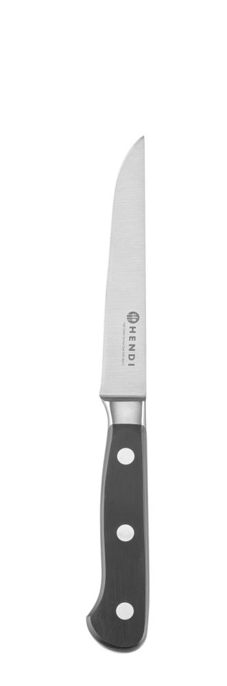 Utility knife 150 mm, forged, HENDI, Profi Line PLUS, Black, (L)275mm