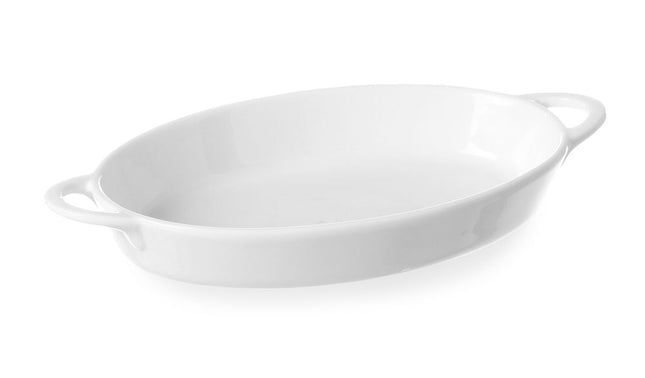 Ovalna posoda za tapase z ročaji 0,19L | HENDI | 200x107x30mm