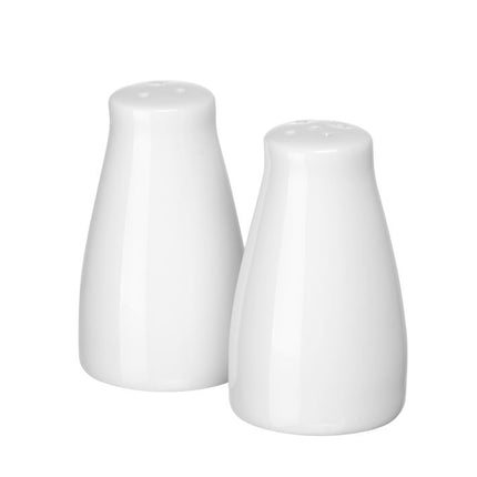 Porcelain Salt & Pepper Shaker Set | HENDI 2