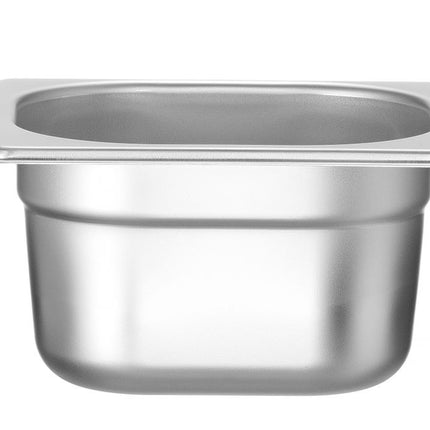 Gastronorm Container GN 1/6, 1.6L, 100mm Height | HENDI Profi Line