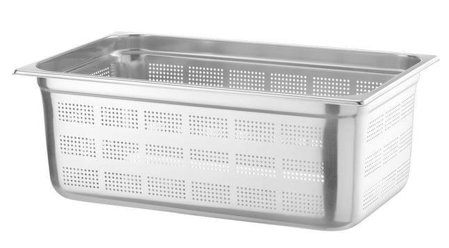 Perforated Gastronorm Container GN 1/1, Profi Line | HENDI | 28L | 200mm Height 2