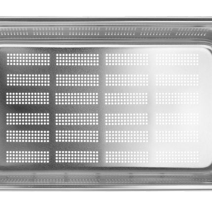 Perforated Gastronorm Container GN 1/1, Profi Line | HENDI | 21L | 150mm Height | Light Grey 3