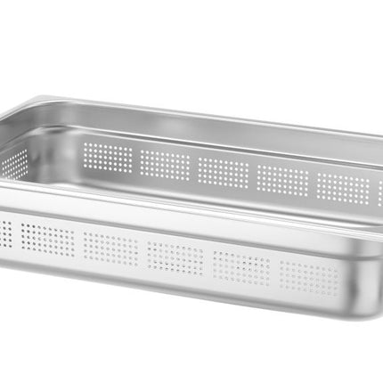 Perforated Gastronorm Container GN 1/1, Profi Line | HENDI | 14L | 100mm Height 2