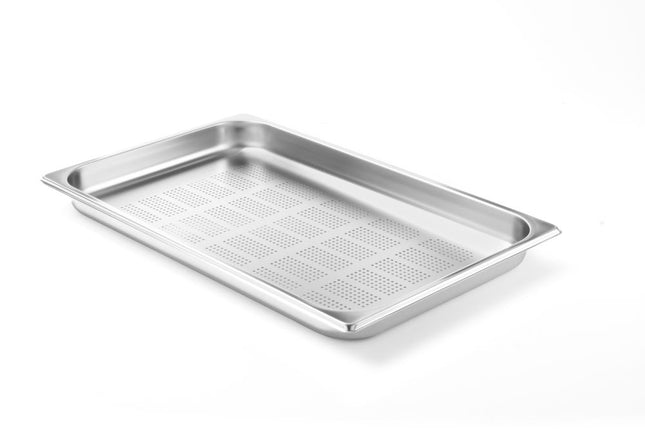 Perforated Gastronorm Container GN 1/1, Profi Line | HENDI | 2.5L | 20mm Height