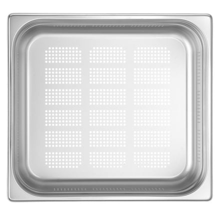 Perforated Gastronorm Container GN 2/3, Profi Line | HENDI | 9L | 100mm Height 3