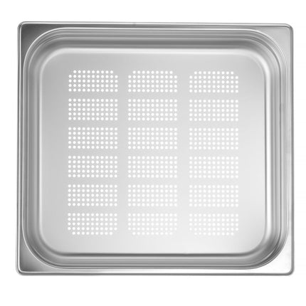 Perforated Gastronorm Container GN 2/3, Profi Line | HENDI | 5.5L | 65mm Height 3