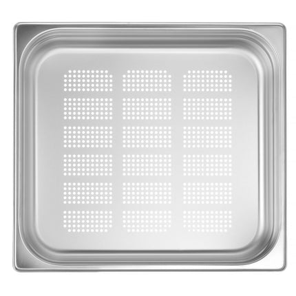 Perforated Gastronorm Container GN 2/3, Profi Line | HENDI | 3L | 40mm Height 3