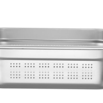 Perforated Gastronorm Container GN 1/2, 6.5L, 100mm Height | HENDI Profi Line