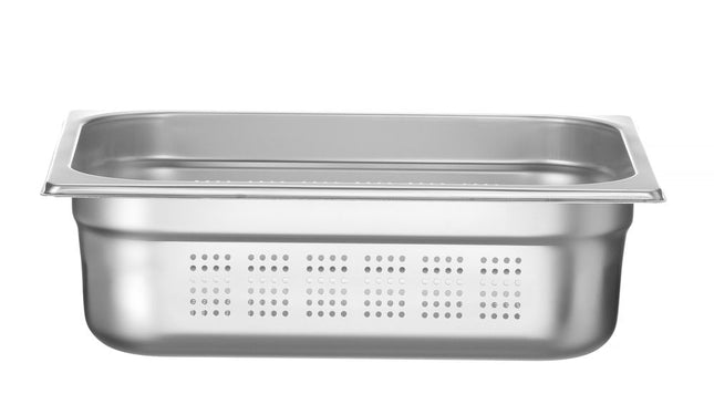 Perforated Gastronorm Container GN 1/2, 6.5L, 100mm Height | HENDI Profi Line