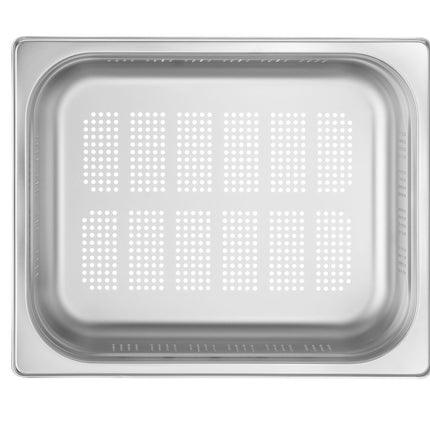 Perforated Gastronorm Container GN 1/2, 6.5L, 100mm Height | HENDI Profi Line 3