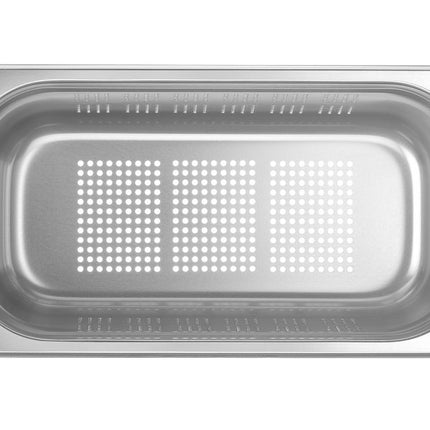 Perforated Gastronorm Container GN 1/3 | HENDI Profi Line | 5.7L | Height 150mm 3