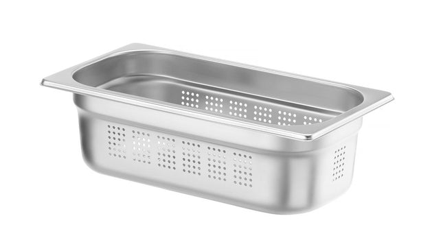 Perforated Gastronorm Container GN 1/3 | HENDI Profi Line | 4L | Height 100mm 2