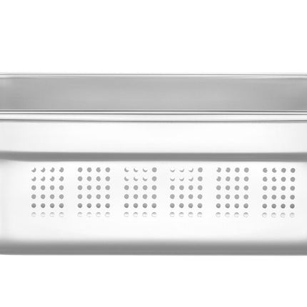 Perforated Gastronorm Container GN 1/3 | HENDI Profi Line | 4L | Height 100mm