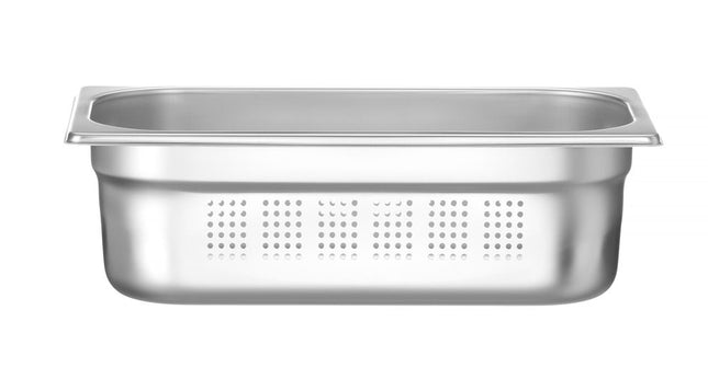 Perforated Gastronorm Container GN 1/3 | HENDI Profi Line | 4L | Height 100mm