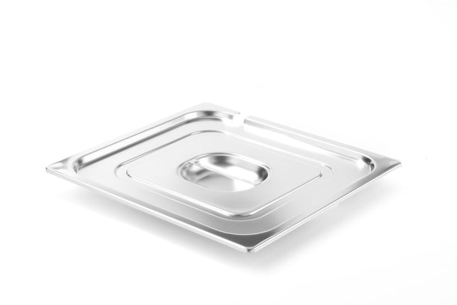 Lid with Spoon Recess for GN 2/3 Containers | HENDI Profi Line | 354x325mm