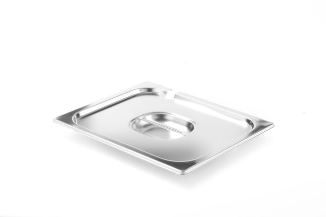 Lid with Spoon Recess for GN 1/2 Containers | HENDI Profi Line | 265x325mm