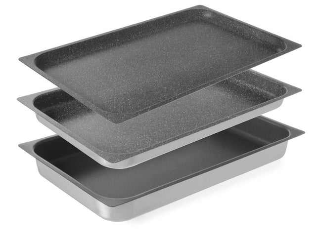 Non-Stick Coated Container GN 1/1 | Hendi | 530x325x65mm
