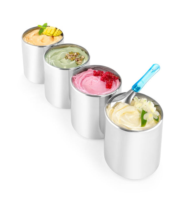 Round Ice Cream Container | HENDI | 7L | Stainless Steel | Ø200x250 mm